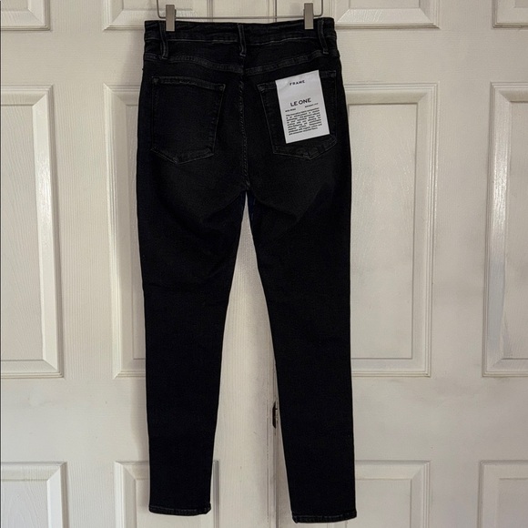 NWT Frame Le One Two Tone Skinny Jeans - Picture 6 of 12